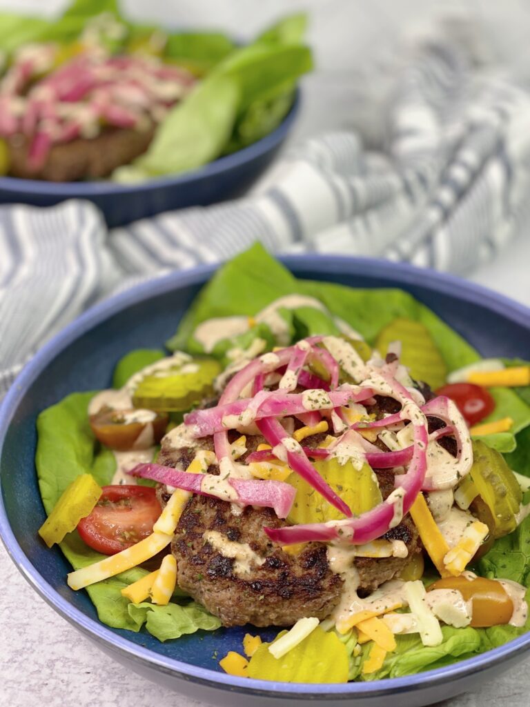 Backyard Burger Salad