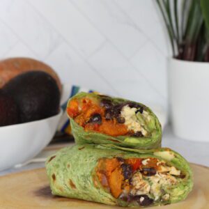 Breakfast Burrito meal prep