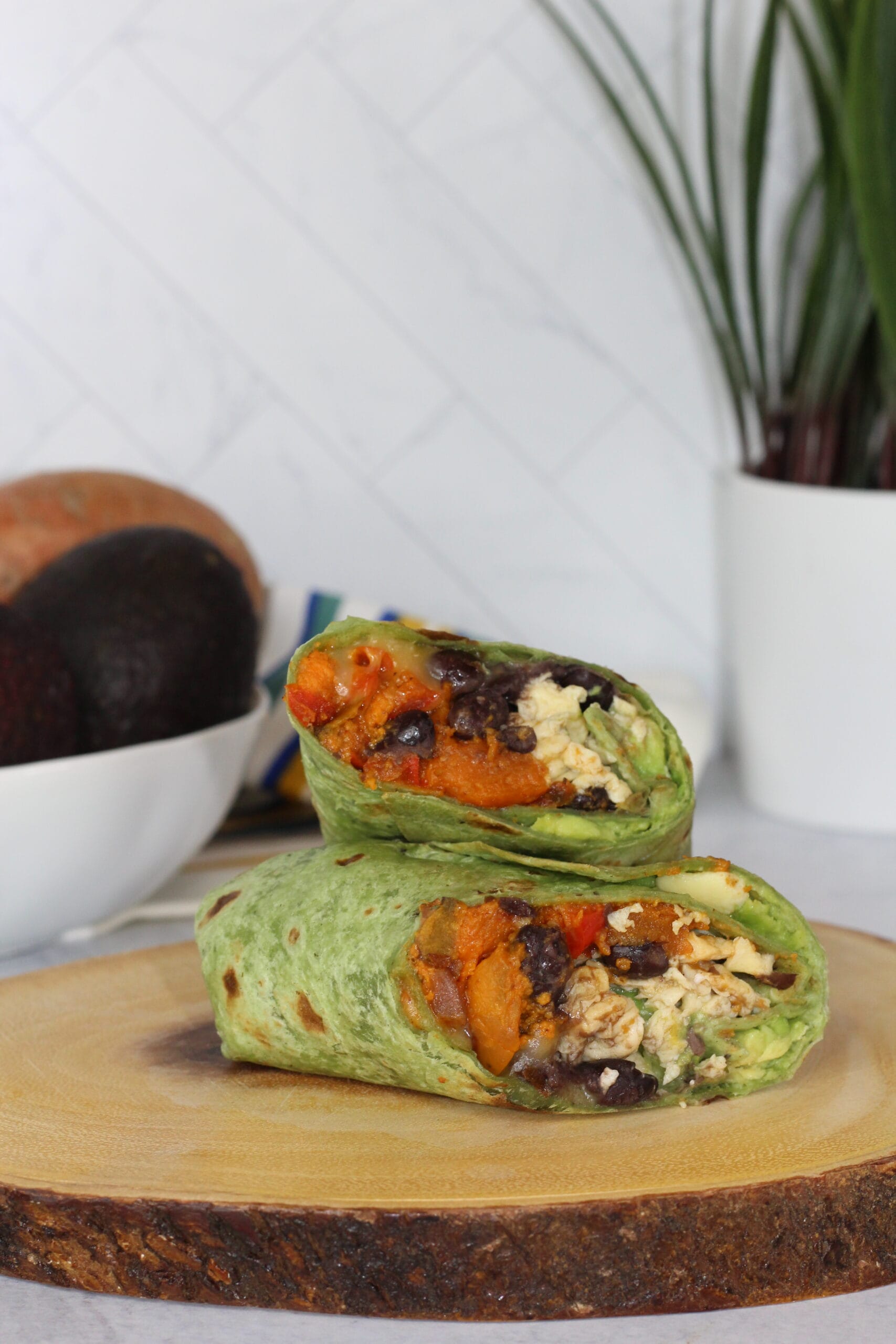 Breakfast Burrito meal prep