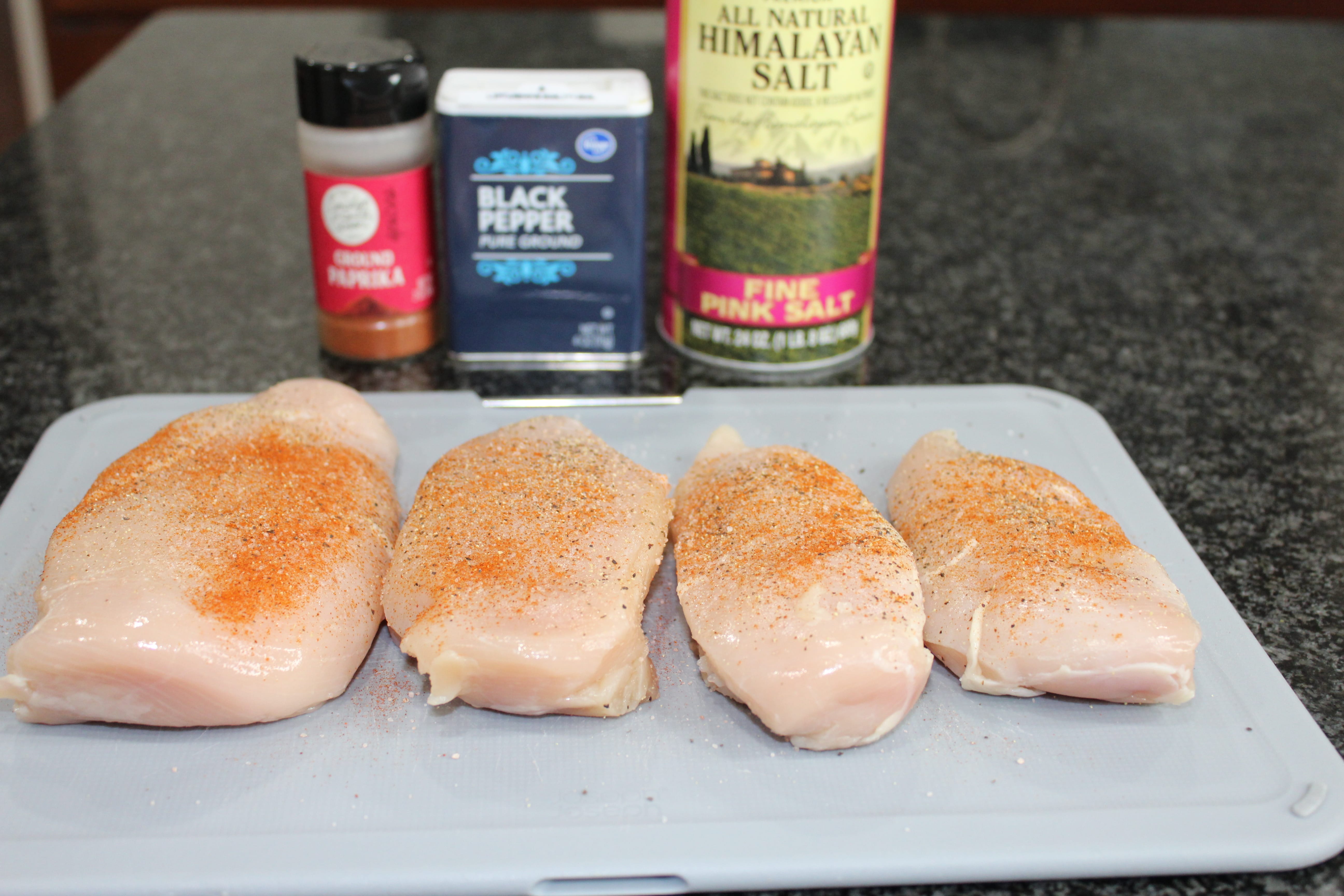 Seasoned chicken breast