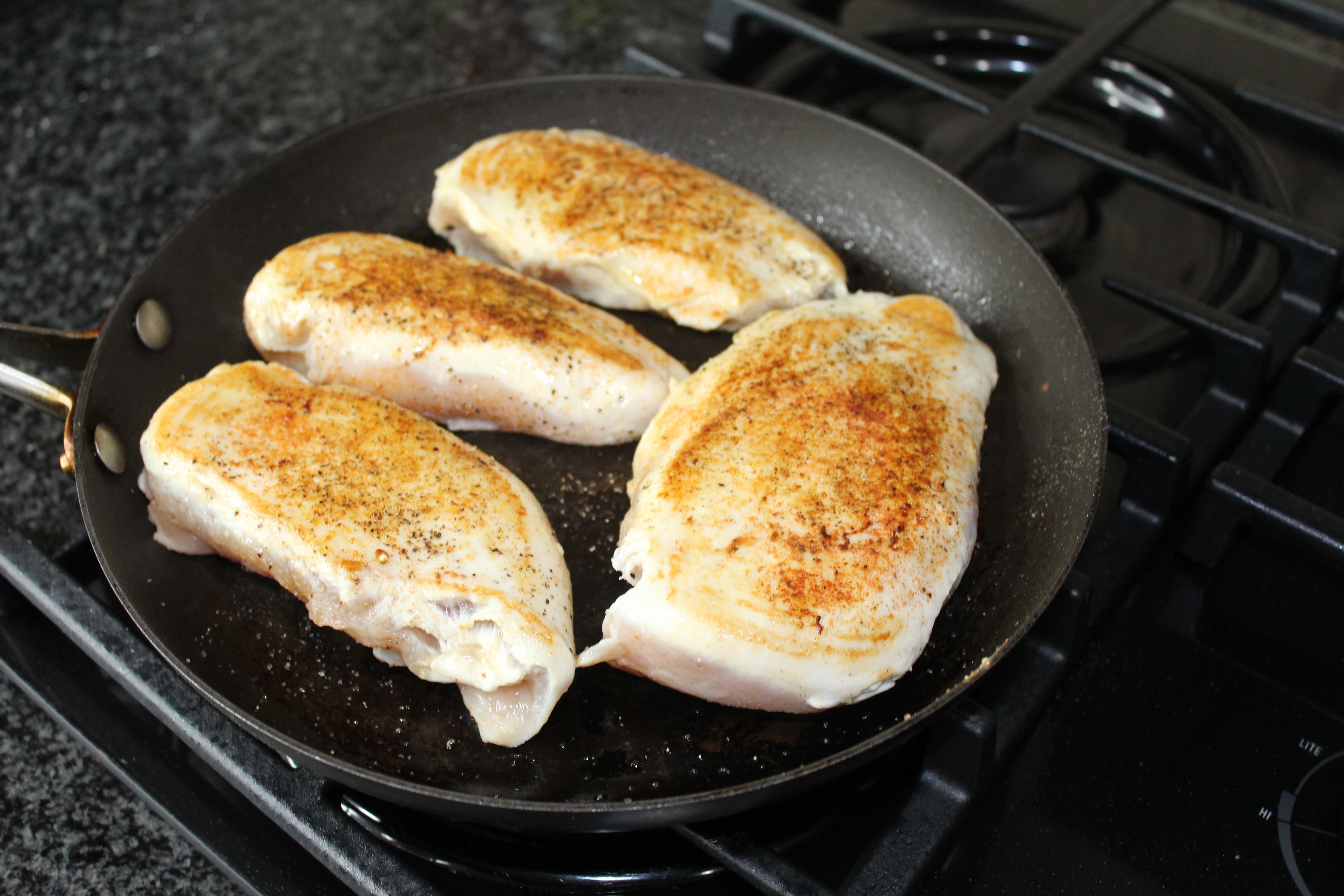 Seared chicken breast