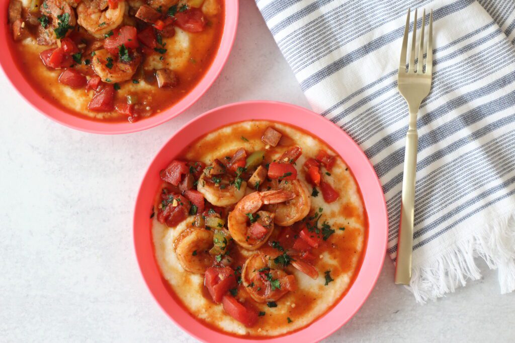 cajun shrimp and grits