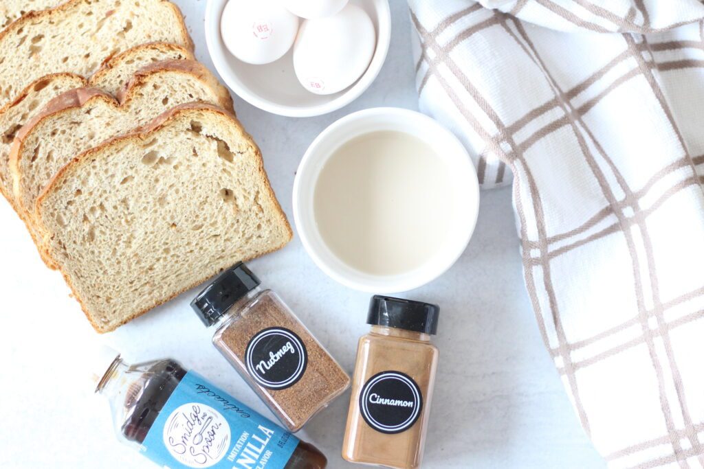 Air Fried french toast ingredients