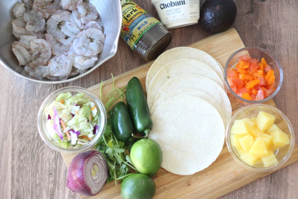 Jerk tacos ingredients