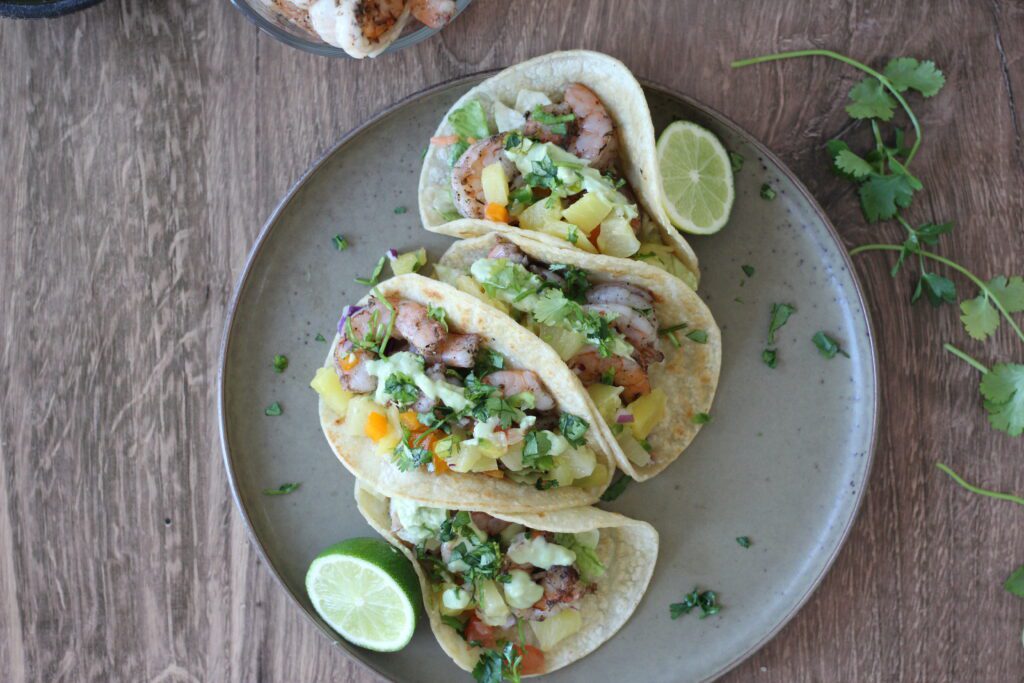 Jerk Shrimp Tacos