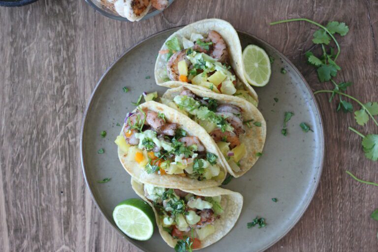 Jerk Shrimp Tacos