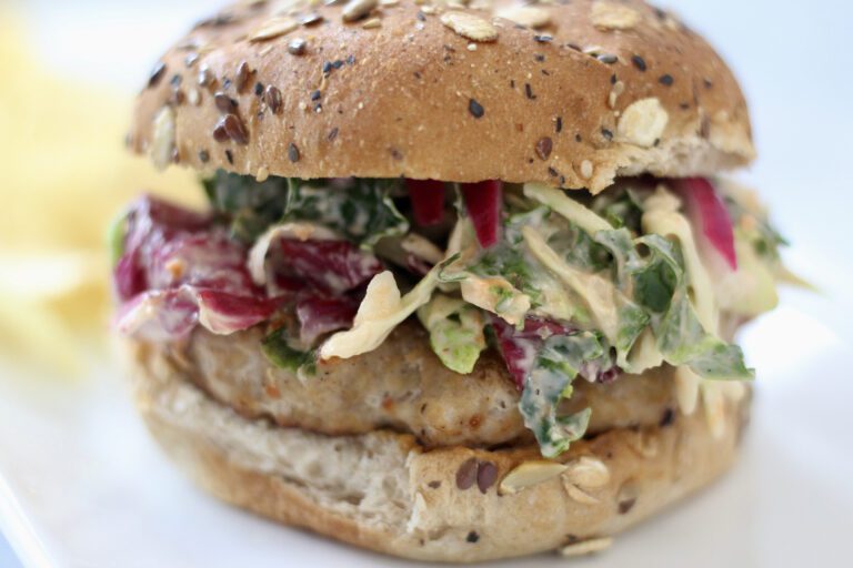 Asian chicken patty