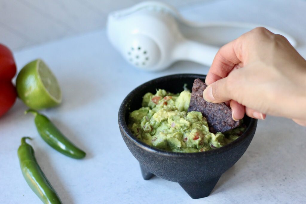 4 Ingredient guacamole recipe