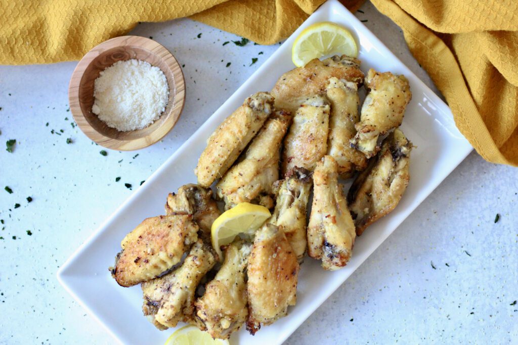 Air Fryer Lemon Pepper Wings