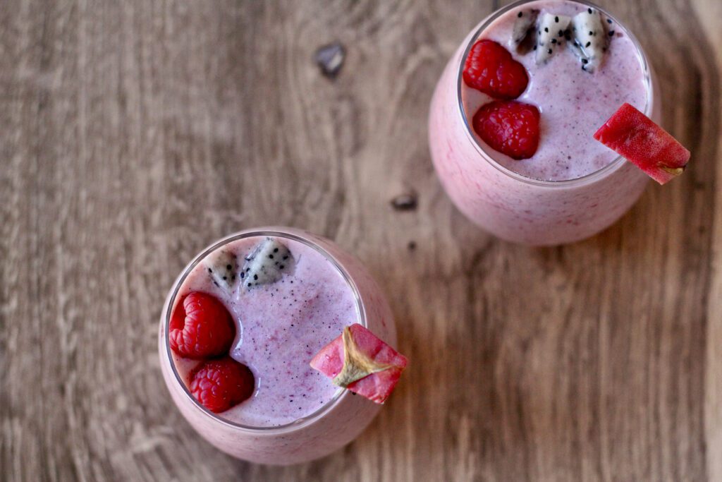 Easy Smoothie Overhead