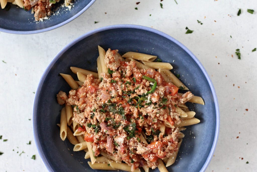 Turkey pasta