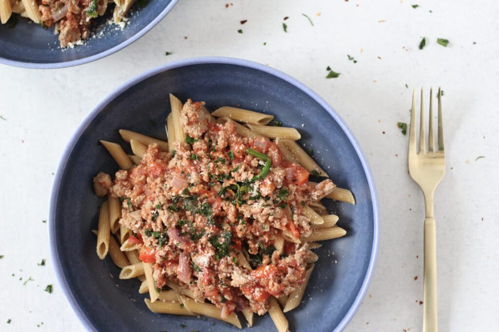 Ground Turkey Pasta