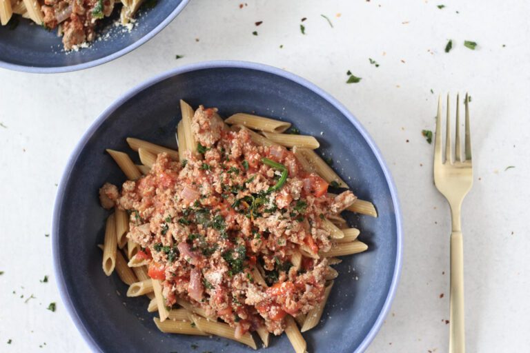 Ground Turkey Pasta