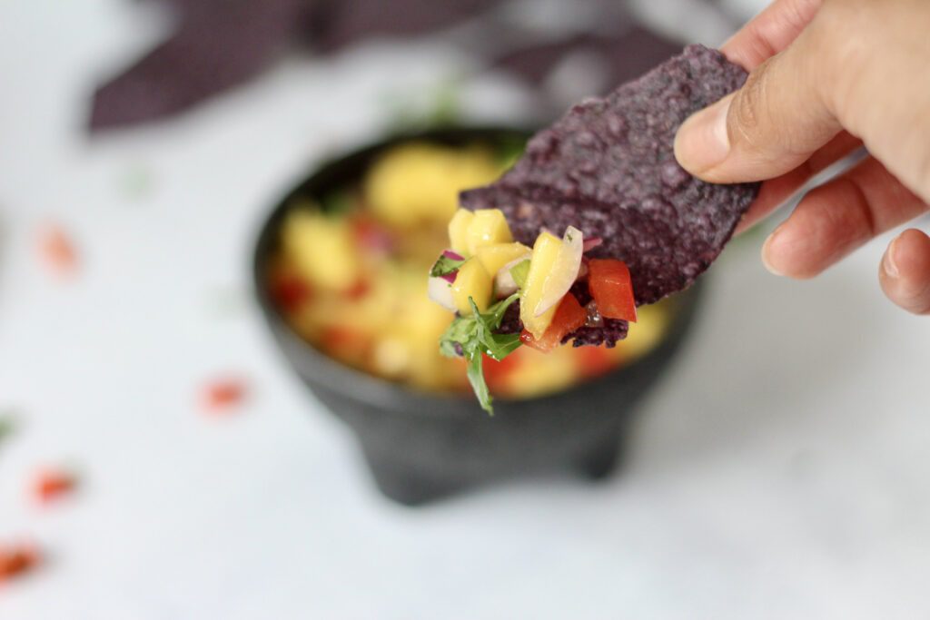 5 Ingredient Salsa up close