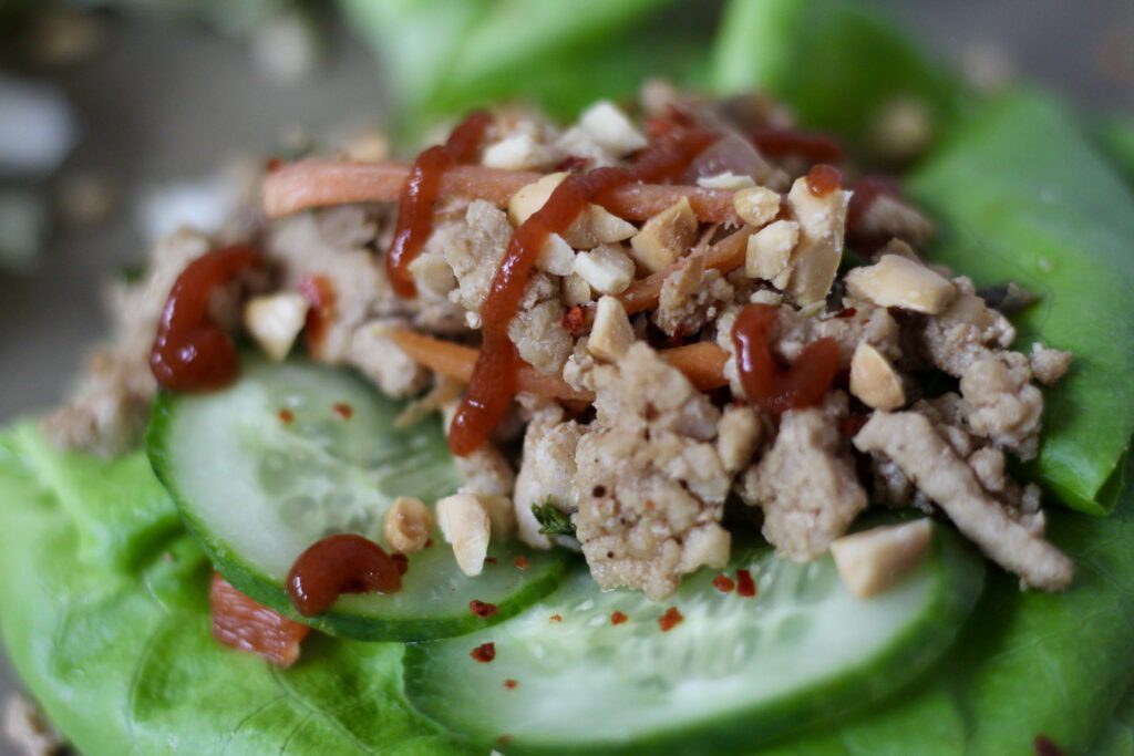 Chicken Lettuce Wraps