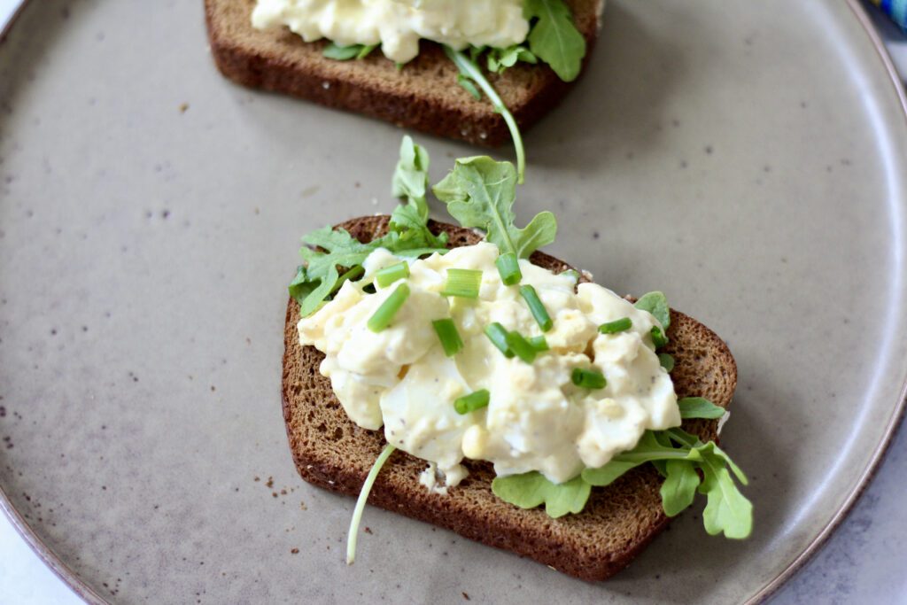 Egg Salad on Toast