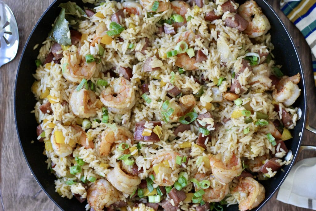 Shrimp & Sausage One Pot Meal