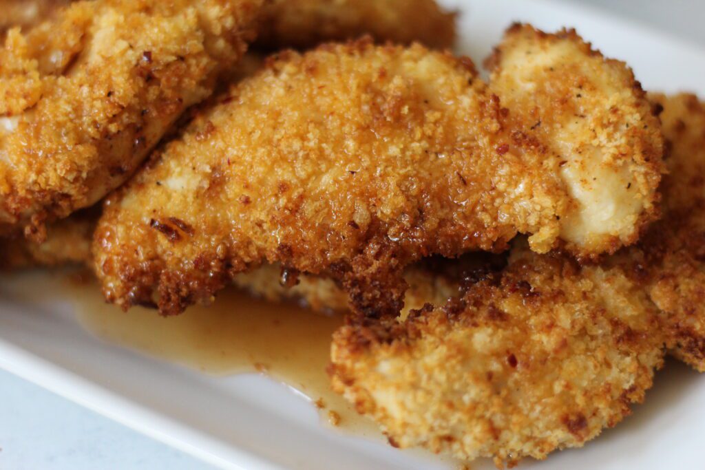 Crispy Hot Honey Chicken Air Fryer