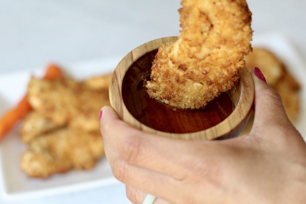 Air Fryer Chicken Dipped
