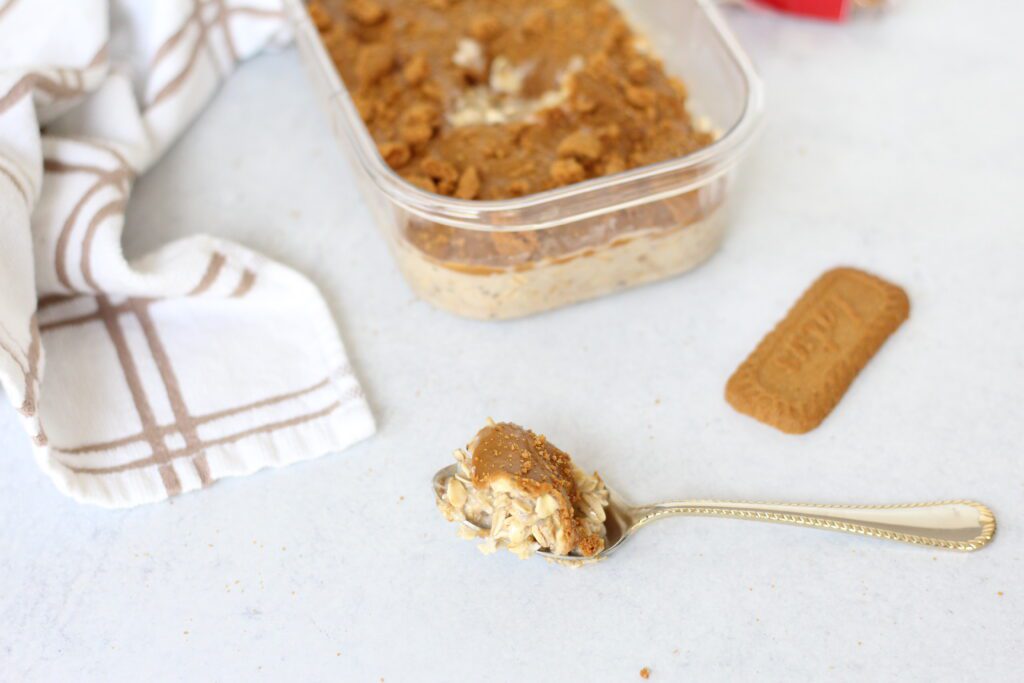 Biscoff Oats Scooped
