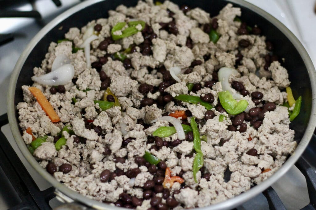 Turkey Skillet with Peppers