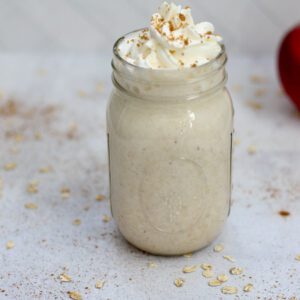 Healthy Apple Pie Protein Smoothie