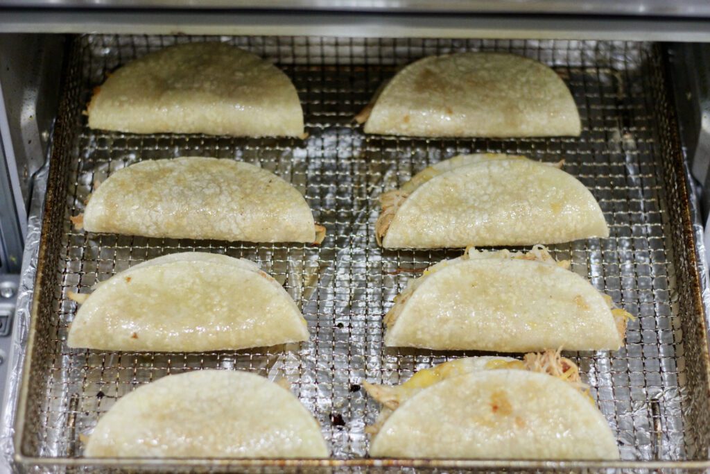 Mini tacos in air fryer