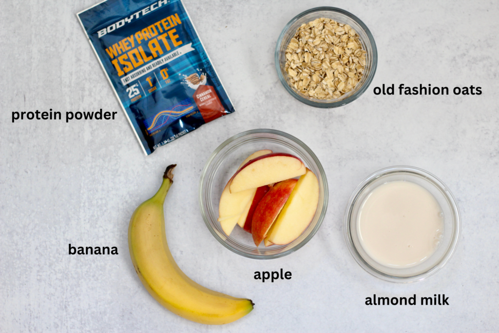 Apple Pie Smoothie Ingredients