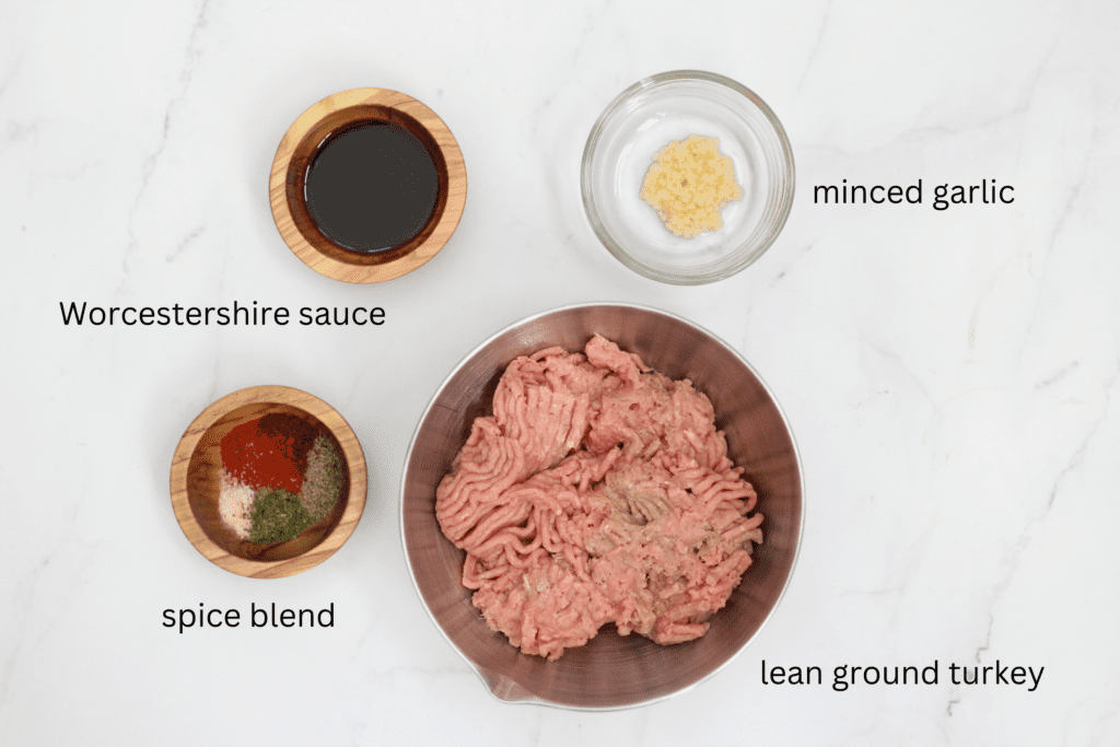 Turkey Slider Ingredients