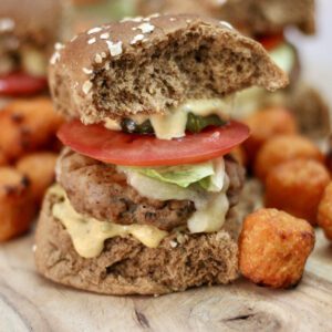 Turkey Burger Sliders