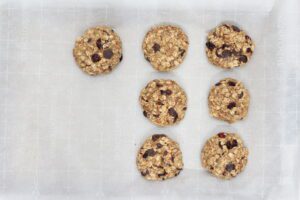 Protein cookies formed