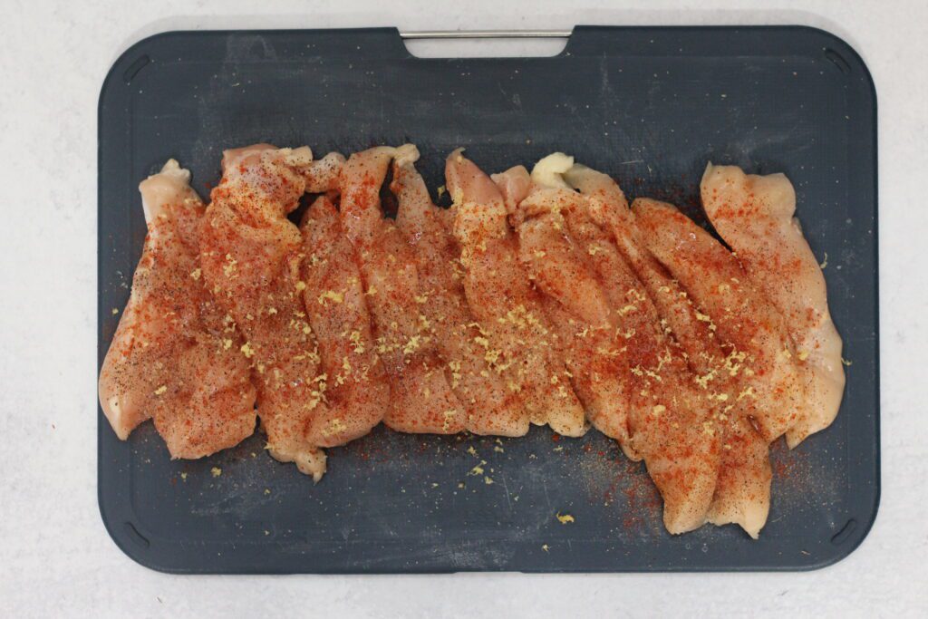 Seasoned chicken tenders