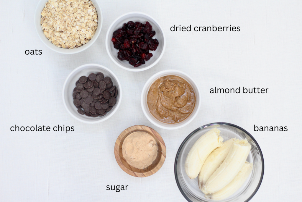 Oatmeal cookies ingredients