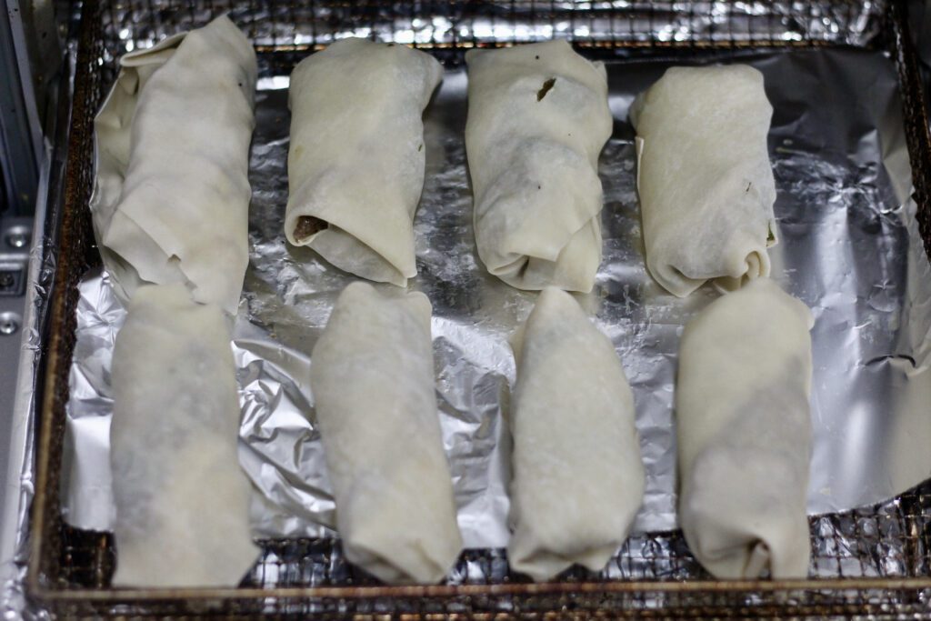Cheesesteak Egg Rolls Air Fryer