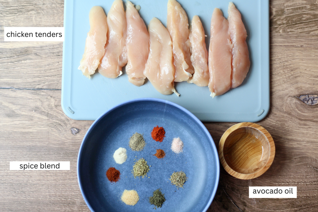 Blackened Chicken Tenders Ingredients