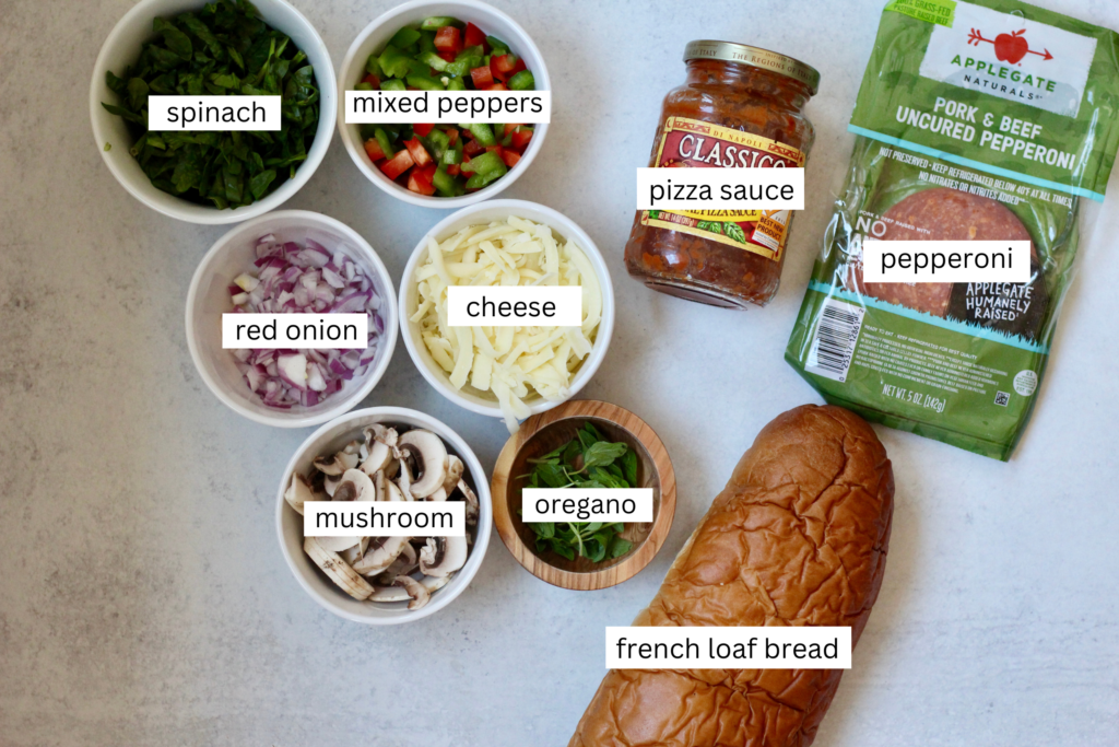 French Bread Pizza Ingredients