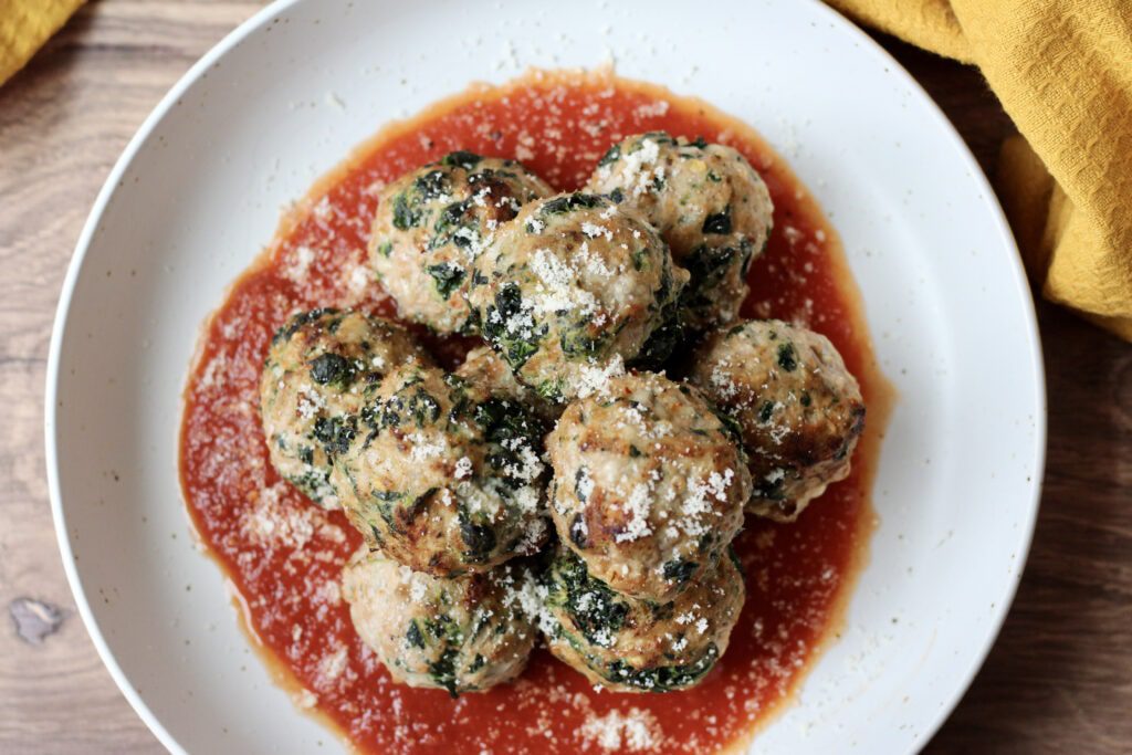 Air Fryer Turkey Meatballs