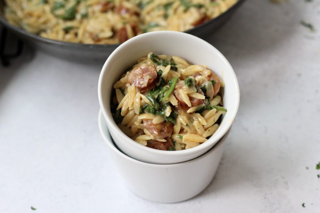 Orzo Served