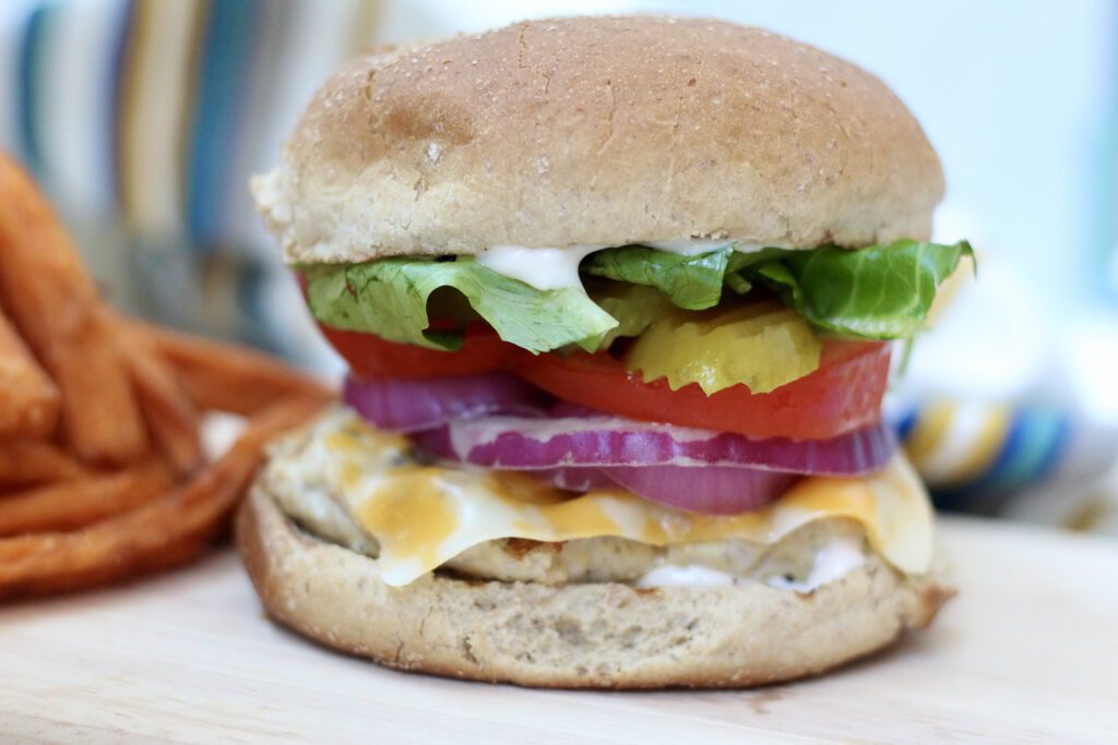 Ground Chicken Burger