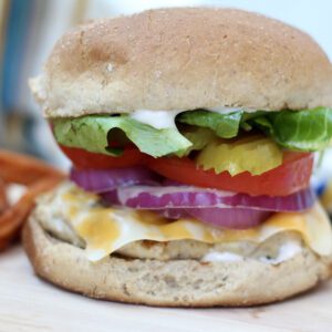 Ground Chicken Burger