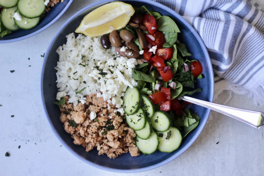Ground turkey meal prep