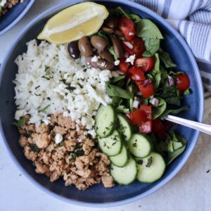 Ground turkey meal prep