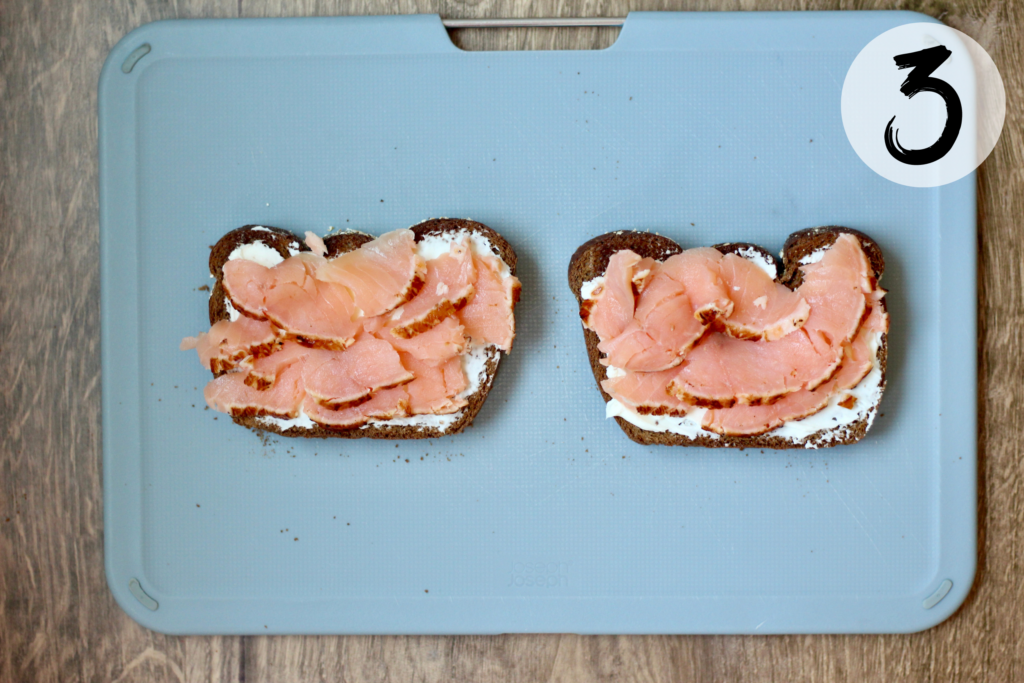 Top with Smoked Salmon