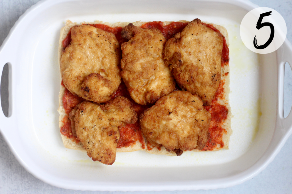 Layer the Chicken Breast on the Rolls