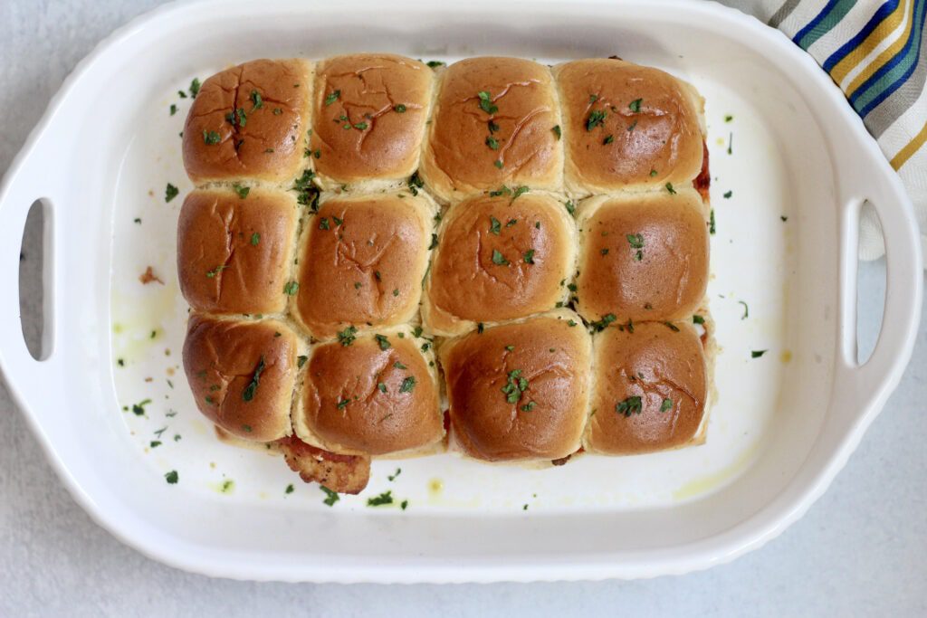 Easy Chicken Parm Sliders