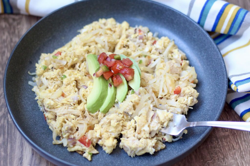 Breakfast with chicken recipe