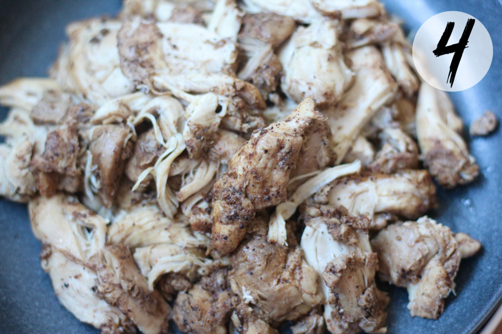 Shred Chicken Thighs