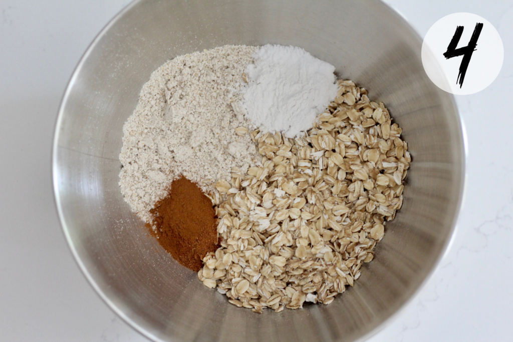 Combine dry ingredients