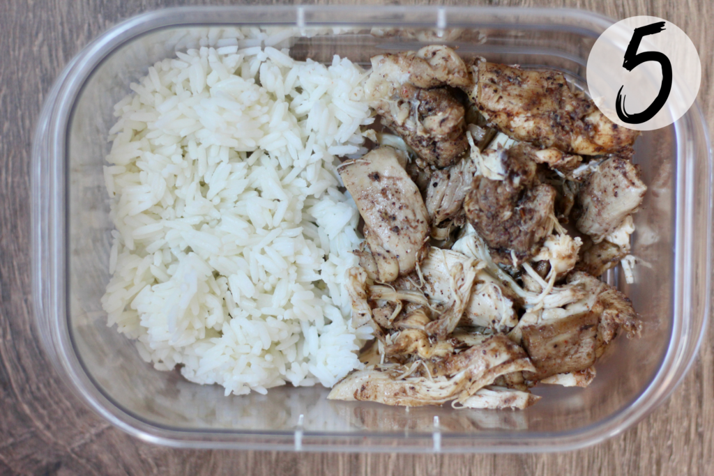 Place Chicken in Bowl