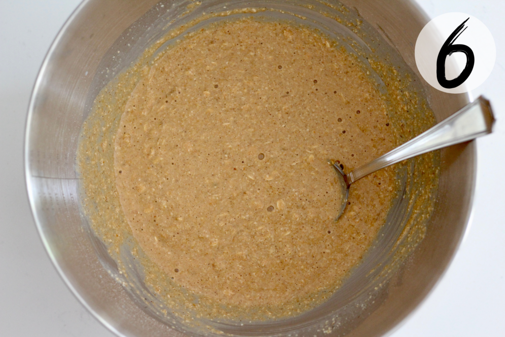 Pumpkin banana bread muffin batter